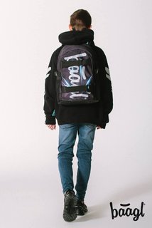 Školní batoh Skate Bluelight-13