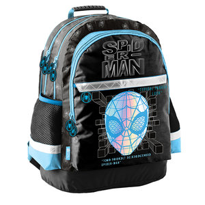 Školní batoh Spiderman černá/modrá-1