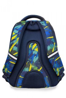 Školní batoh Spiner Abstract yellow-2