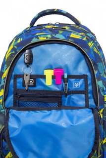 Školní batoh Spiner Abstract yellow-4