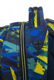 Školní batoh Spiner Abstract yellow-6