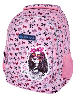 Školní batoh Sweet dog with bows-5