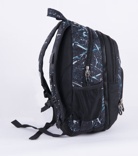 Školní batoh Teen Blue Spark 2v1-9