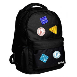 Školní batoh Travel černý-1