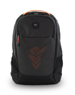 Školní batoh Urban černý/oranžový-2