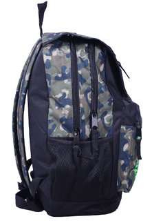 Školní batoh Urban Jungle, s klopou-2