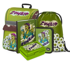 SET 5 Zombie: aktovka, penál, vak na záda, box, desky-1