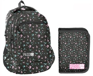 Školní set Birds s rozkládacím penálem-1