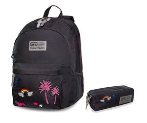 Školní set Hippie sparkling badges black-1