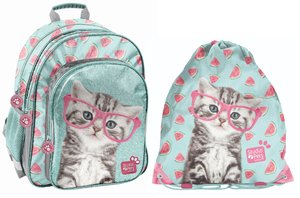 Školní set Kočka meloun-1