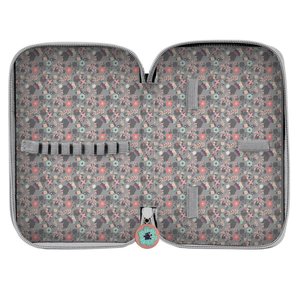 Školní set Koně šedo-růžový s aktovkou-5