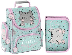 Školní set Kotě Cutie s aktovkou-1