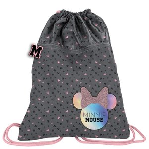 Školní set Minnie mouse šedo-růžový, 3dílný s aktovkou-6