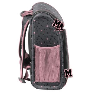 Školní set Minnie mouse šedo-růžový, 3dílný s aktovkou-3