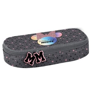 Školní set Minnie Mouse šedo-růžový, 3dílný s batohem-4