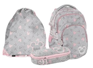 Školní set Minnie mouse světlý 3dílný-1