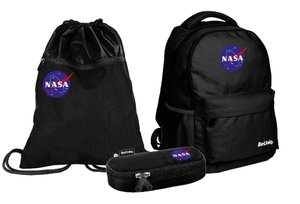 Školní set Nasa černý-1