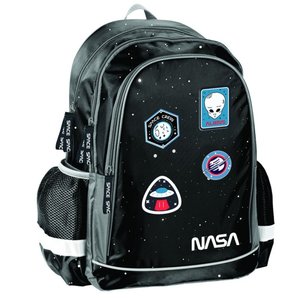 Školní set NASA černý s dvoupatrovým penálem-2