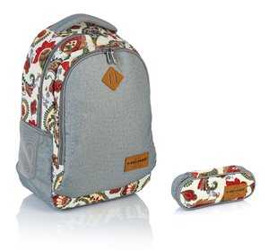 Školní set Orient šedý-1