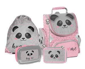 Školní set Panda s aktovkou-1