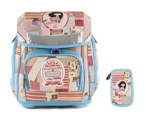 Školní set Patchwork fidlock zámek-1
