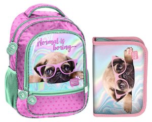 Školní set Pes pastelový-1