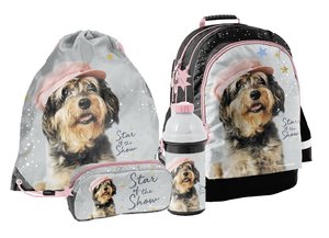 Školní set Rachael Hale černý 4dílný-1