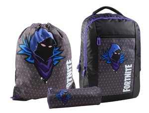 Školní set Raven fialový s větším batohem-1