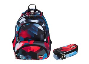 Školní set Red blocks-1