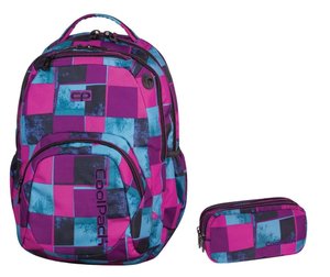 Školní set Smash plaid-1