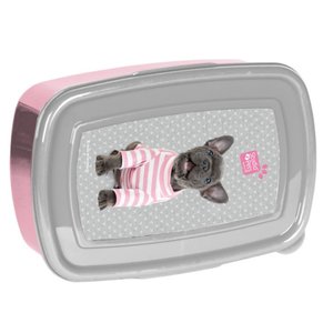 Školní set Štěně růžový 5dílný-5