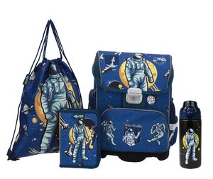 Školní set Vesmír (batoh, penál, vak + láhev)-11
