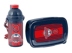 Svačinový set Football červený-1