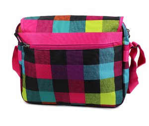 Taška přes rameno Kostka růžová-3