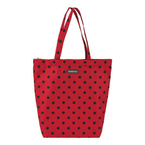 Taška se zipem 14L Dots in Red-2