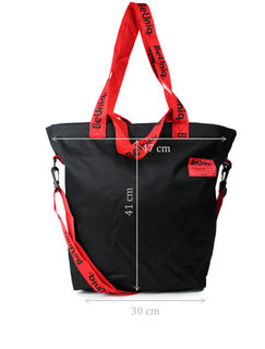 Výhodný set tašek - černá, červená-8