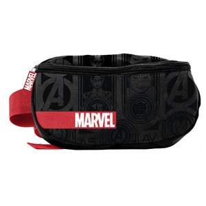 Ledvinka Marvel logo černá-1