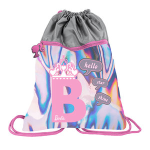 Vak na záda Barbie holografický pevný-1