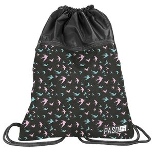 Vak na záda Birds šedý pevný-1