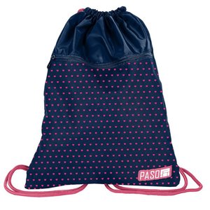 Vak na záda Blue dots pevný-1