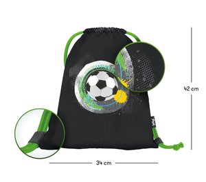 Vak na záda Fotbal – BALL-3
