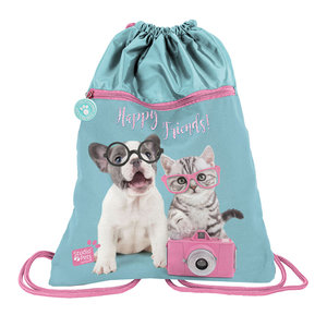 Vak na záda Happy friends pevný-1