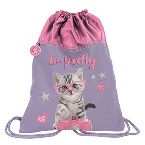 Vak na záda Kočka s foťákem pevný-1