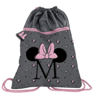 Vak na záda Minnie Mouse šedý pevný-1