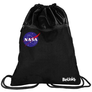 Vak na záda NASA černý pevný-1