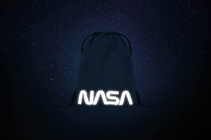 Vak na záda NASA modrý-4