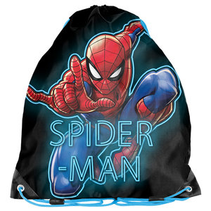 Vak na záda Spiderman černý/modrý-1
