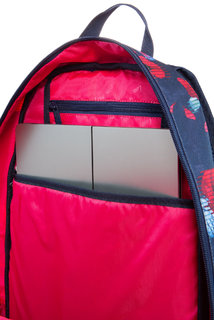 Volnočasový batoh Classic Red poppy-5