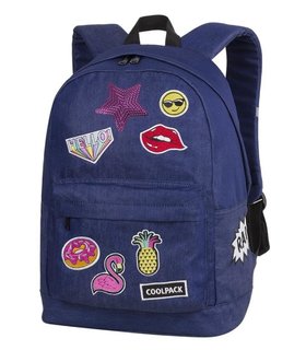 Volnočasový batoh Cross Badges girls denim-1