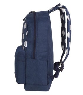 Volnočasový batoh Street Silver dots/blue-2